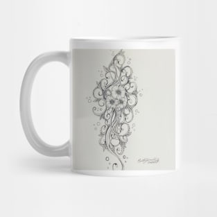 Floral Swirls Mug